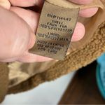 JouJou teddy bear blazer pea coat style coat‎ size small caramel colored Brown Photo 4