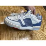 Collegium Sneakers Women's 9.5 White Leather Lace Up Low Top Comfort Shoes S30 Photo 2