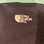 The North Face Fleece Women's TKA Glacier Snap Pullover Wasabi Green & Black Photo 1