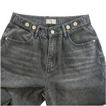 Fashion Club Oliver Jeans Women’s S High Rise Wide Leg Adjustable Waist Relaxed Black Size Small Photo 2