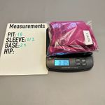 Worthington Women's Pink Ribbed Mock Neck Short Sleeve Wrap Top XL Photo 2