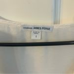 James Perse James Peres Button-Up Oversized Cotton Silk Blend Shirt Photo 3