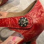 L'ATISTE L’Artiste visionary leather Mary Jane shoes red size 42 /10.5-11 Photo 6