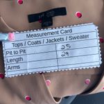 J.Jill Womens Blouse Size XL Heavyweight Professional Career Business Polka Dots Photo 10