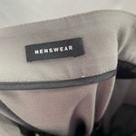Lafayette 148 Italian Stretch Wool Meanswear‎ Pant in Grey Size 8 Gray Photo 6