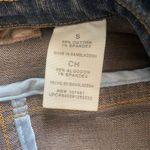 Vintage Levi Strauss Jean Jacket Denim Wash Copper Color Buttons Small Blue Photo 7