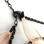 Edwardian style teardrop rhinestone pendant necklace Photo 4