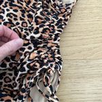 LA Hearts  by Pacsun Leopard Print One Piece Tie Side Swimsuit in Brown & Tan Photo 2