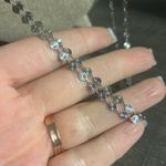 925 Italian silver mini medallion 60 inch necklace Photo 1