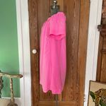 Vineyard Vines  Malibu Pink Madison Off The Shoulder Dress -Sz M 🧡🎀 Photo 4