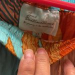 True Destinations | Tropical Floral Wide Leg Beach Pants Size XS Orange Photo 2
