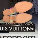 Alexandre Birman New  Loreta Holographic Leather Platform Bootie Boot Womens 37 Photo 9