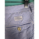 Vineyard Vines Men's Slim Fit Club Pants 28x30 Blue White Seersucker Cotton Photo 7