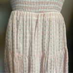 Mabel Mable Pink/White Grid Pattern Maxi Dress NWOT Photo 7