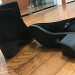 Cougar Anton Suede Block Heel Waterproof Boot Black Size 7 Photo 3