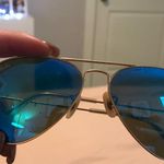 Ray-Ban Blue Mirrored Glasses Photo 0