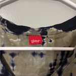 Vintage Glima 90's Y2K Blue Green Tie Photo 2