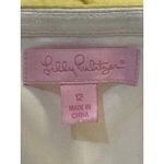 Lilly Pulitzer Lilly Pulitzer Yellow Blossom Dress Pineapple Juice strapless floral lined zip Photo 6