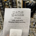 JM Collection Womens L Shift Dress Yellow Black Paisley Floral Flared 1/2 Sleeve Photo 8