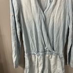 Cloth & Stone Anthropologie  Chambray Romper Size S Photo 2