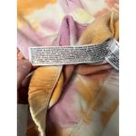 Disney Parks Minnie Mouse Womens L Tie Dye Crop Short Sleeve Sweatshirt Photo 2