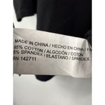 Eloquii  Black Puff Sleeve 3/4 Sleeve Crew Neck Top Shirt‎ Plus Size 18 20 Photo 3