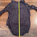 American Eagle  Outfitters Mauve Button Down Shirt Photo 8