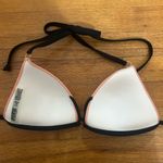 PINK - Victoria's Secret VS PINK Push up Orange and Black Bikini Top Photo 4