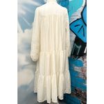 Linjou maxi peasant dress White Size M Photo 2