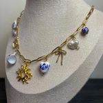 Handmade Gold Charm Necklace Photo 2