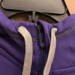 Nike Therma Fit Just Do It Full Zip Thumbhole Hoodie Grey Purple Medium Photo 2