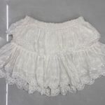 Love Shack Fancy  Ruffle Tiered Cotton Skirt Photo 5