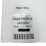 Free People  Spring Summer Picnic Flower Necklace in Blue Gingham Country Dainty Photo 8