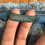 Wild Fable Low waisted Y2K Distressed Blue Denim Flare Women’s Size 10 Photo 6