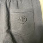 Maje  Black thick fleece lined jogger sweatpants sz 40 US L Photo 1