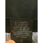 Smythe Black Mini Double Breasted Blazer Red Buttons Tailored Jacket Size 2 Photo 11