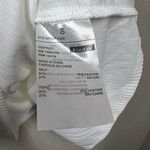 Elodie White Ribbed Tiered Mini Dress Size Photo 4