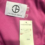 JS Collections Hayley A-Line Gown Women's 12 Pink One Shoulder Maxi NWT Photo 6