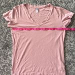 Alternative Apparel  Pink V-Neck Shirt Photo 5