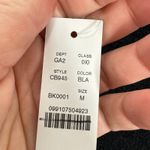 J.Crew Mock Neck Sweater Black Pullover Knit Top Soft Girl Minimalist Medium Photo 5