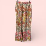Petal and Pup Cute floral flowy boho lightweight pull on pants  pockets beach pool Photo 1