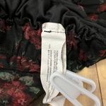 Stradivarius Tulle Floral Midi Skirt Medium Photo 4