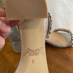 BADGLEY MISCHKA JEWEL BRONWEN SILVER EMBELLISHED EVENING WEDDING PROM SIZE 8 Photo 13