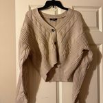 Papaya Cropped Cardigan Photo 0