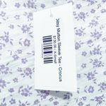 Goldie  Lewinter Slub Ditsy‎ Mutton Puff Sleeve Knot Tee XS NWT Photo 3