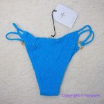 Aila Blue New Set! Free People x  blue bikini, top size S, bottom‎ size M Photo 9