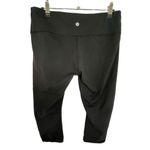 Lululemon  Athletica Black Basic Cropped Athletic Leggings Photo 3