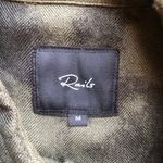 Rails  Hunter Olive Green Black Tie Dye Button Up Shirt Blouse Womens Size Medium Photo 6