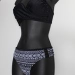 *Ninety Five Black Swimsuit White Size M Photo 5