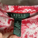 Ralph Lauren Lauren  Pink-Red/White Print Blouse M Photo 1